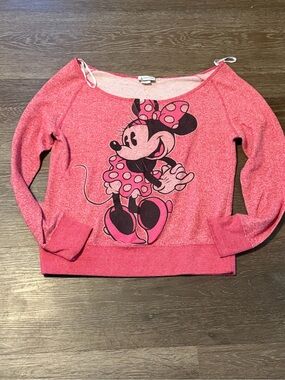 Disney Pink and White Kids Tagged Garment